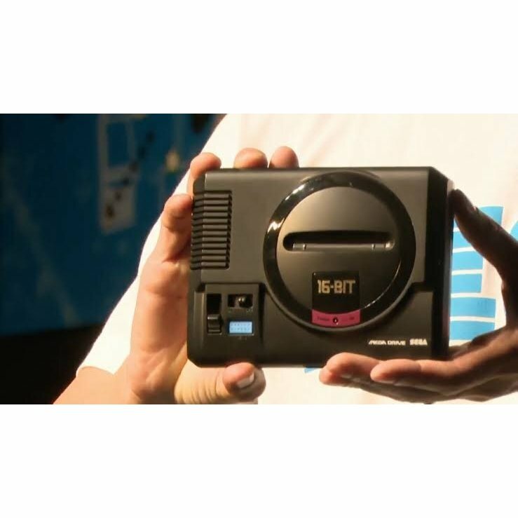 SEGA Mega Drive Mini W JP Ver Controller 2 Set 16 bit Vintage Game