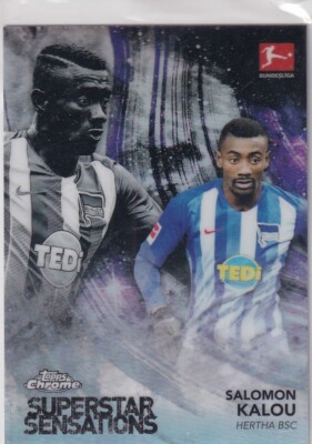 Topps Chrome Bundesliga 2019 Nr. SS-SK Salomon Kalou Superstar Sensation