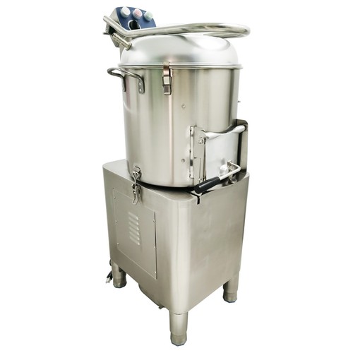 110V Commercial HLP-20 Electric Automatic Potato Peeler and Seashell Washer - Picture 4 of 24