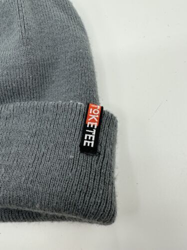 ToKETEE Bend Oregon Patch Beanie Gray OSFM Gorpcore Ski Snowboarding - Picture 7 of 8