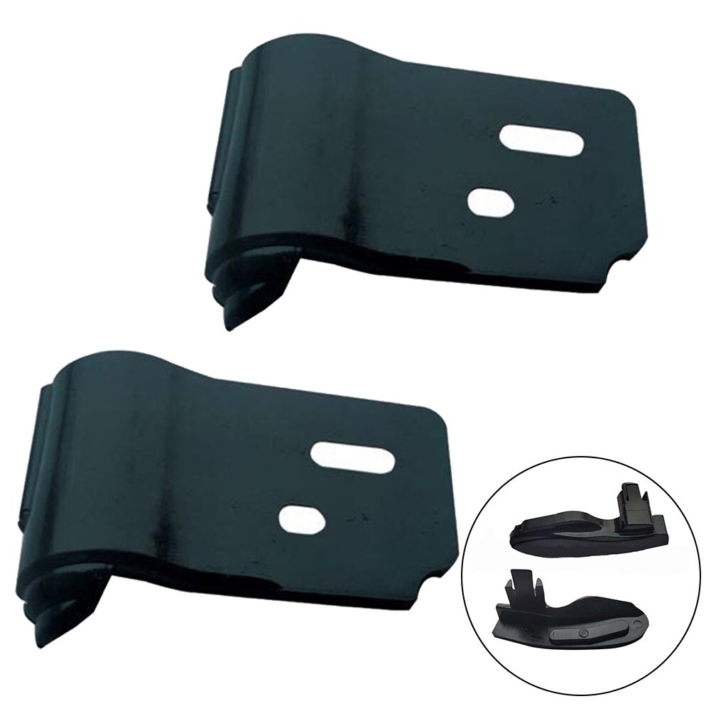 ATV Motorcycle Tire Changer Duck Head Rim Protector Insert Pair Black