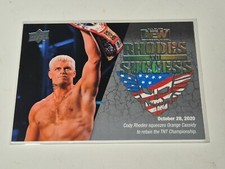 2021 Upper Deck AEW All Elite Wrestling to Success Cody Rhodes #RS-10