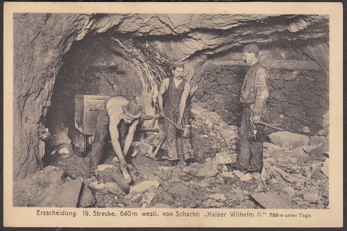 28133 Clausthal Oberharz Bergwerk Erzscheidung Schacht Kaiser Wilhelm II Bergbau