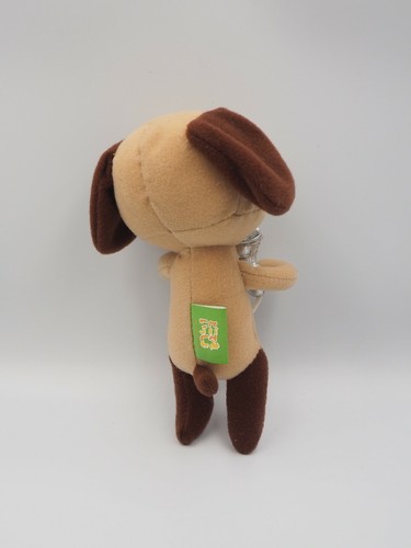 Doko Demo Issyo B1012 Pierre Yamamoto Dog Mic SCEI 2003 Plush 6" Toy Doll - Picture 4 of 7