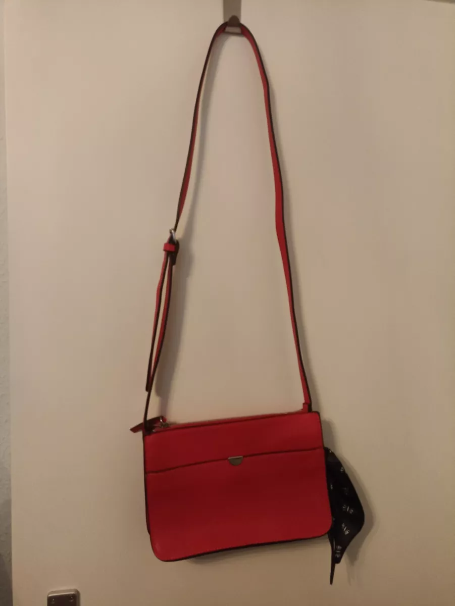 C&A Damen Tasche Umhängetasche Rot neu