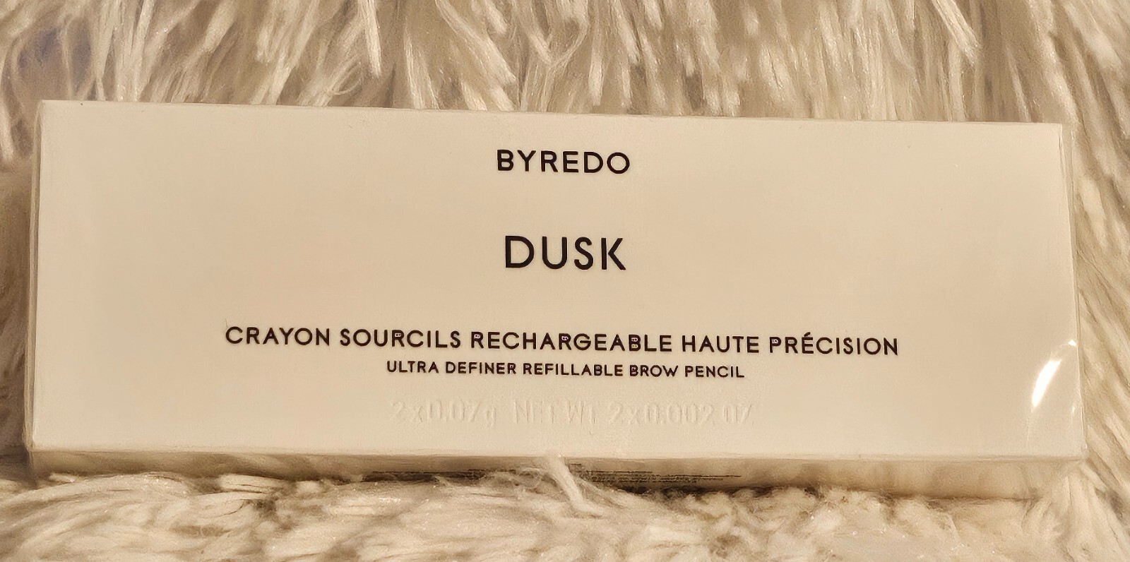 Byredo Ultra Definer Refillable Brow Pencil 2 x 0.7g Dusk 03 (Brown Hair) Sealed