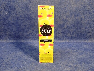 Matrix SoColor Cult Semi Permanent Hair Color, Lucky Duck Yellow 4oz