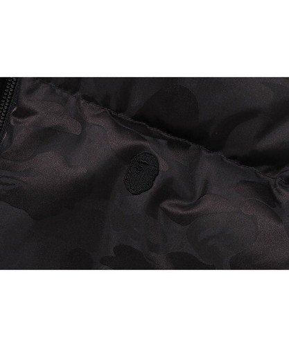 A BATHING APE SOLID CAMO JACQUARD DOWN JACKET Kawada Feather 1K80144001 JAPAN - Picture 5 of 23