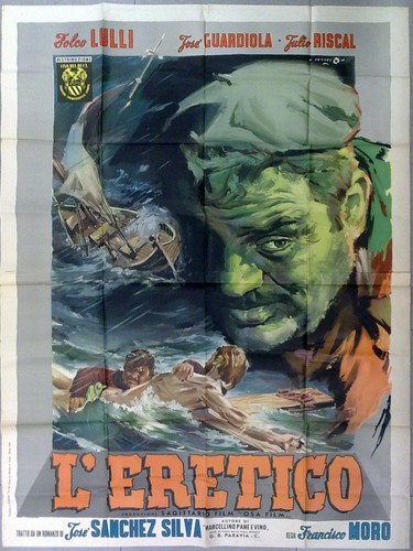 EL HEREJE FRANCISCO DE BORJA MORO FOLCO LULLI JUAN AMO MOVIE POSTER