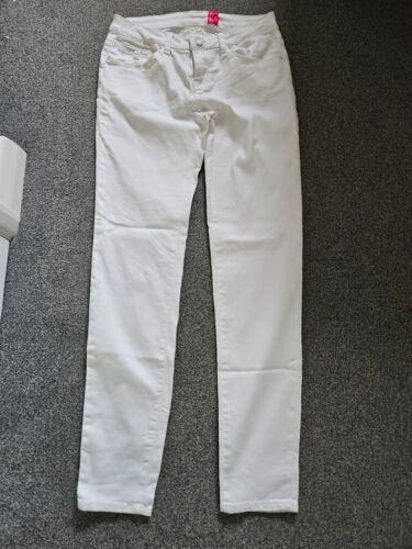 New Look YES YES - Super Soft Skinny Stretchy White Jeans - Size UK10/EU38