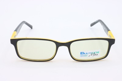 Bluetech Night Owl Black Laminate Authentic Eyeglasses 49-16-135 NEW BLUTECH NIGHT OWL BLACK LAMINATE AUTHENTIC FRAMES  main image 4