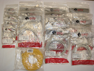 18 Pack. Patchkabel Cat 5e S/FTP, grau, 0,5-10 m , NEU