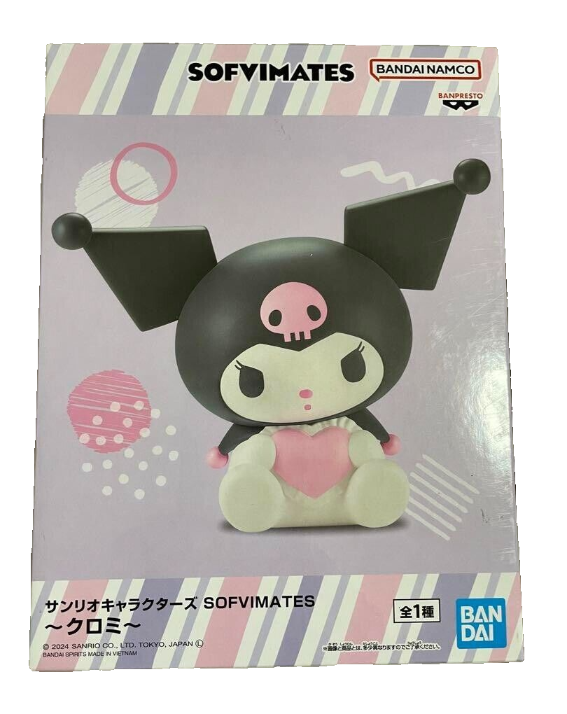 BANPRESTO Sanrio Characters SOFVIMATES Kuromi Figure from Japan | eBay