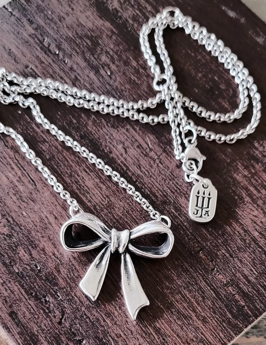 James avery on sale bow necklace