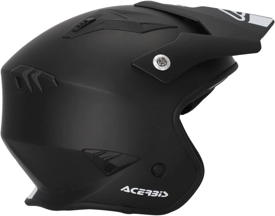 Acerbis Helmet Jet Aria 2206 Noir XL *NEUF* - Photo 3/4