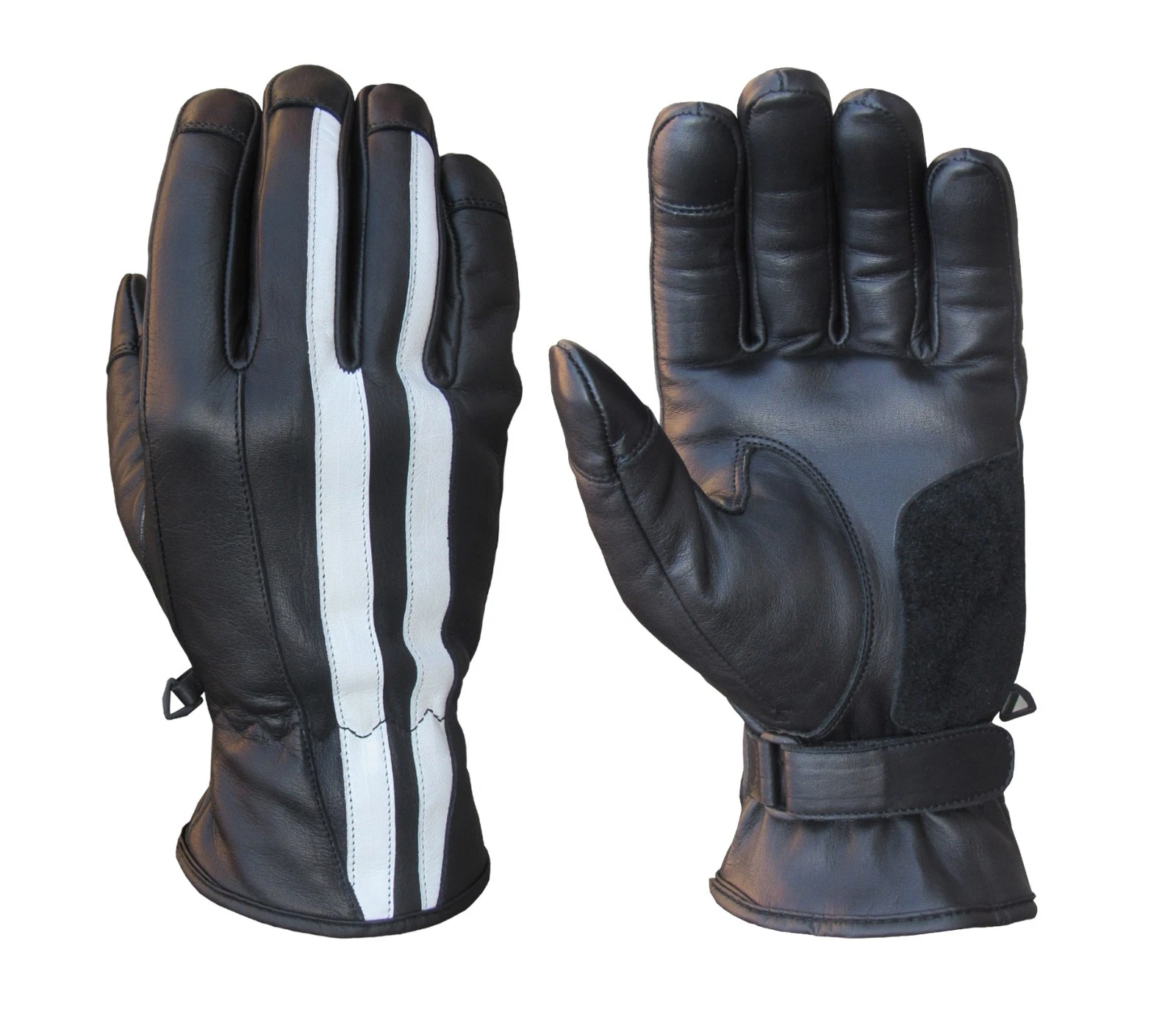 Men Genuine Cowhide Leather Winter Thermal Insulate Warm Driving Gloves