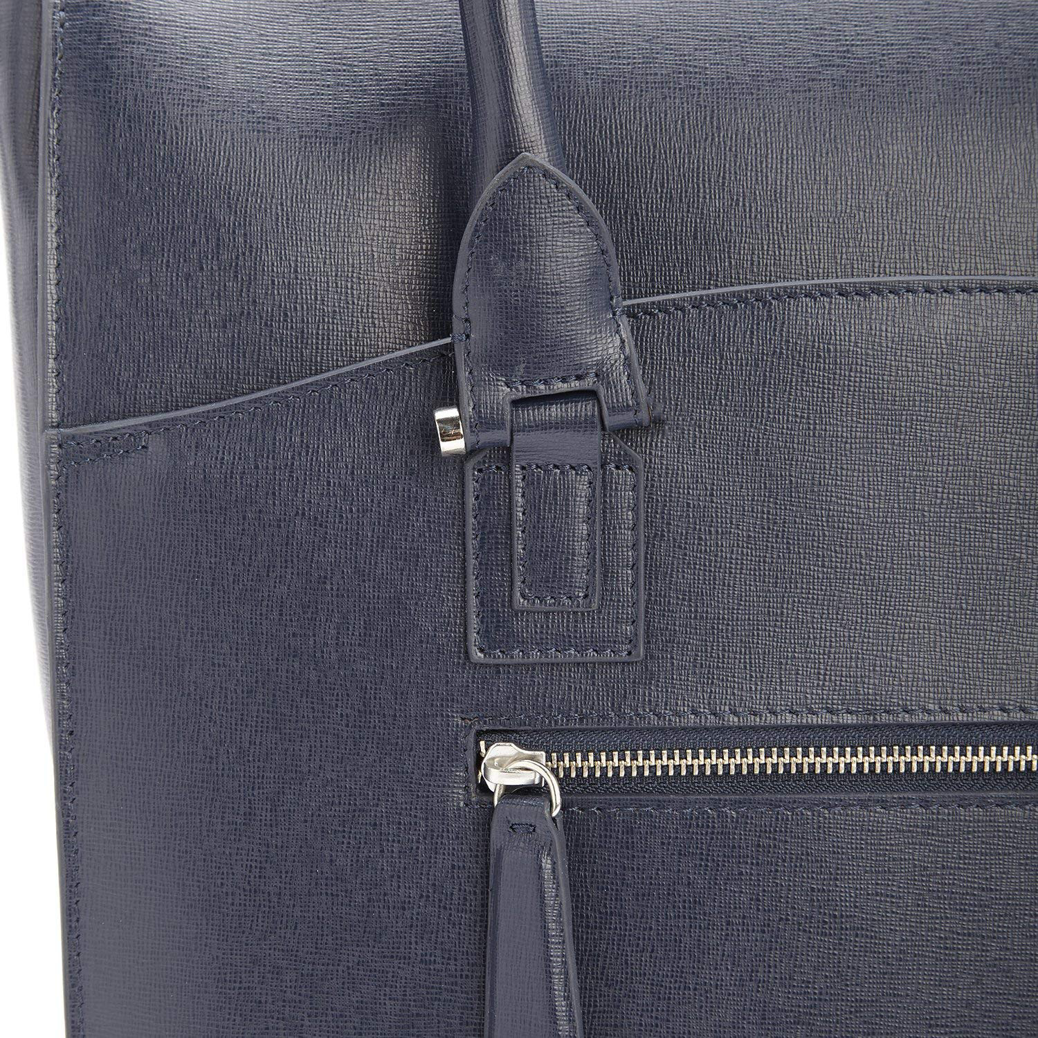 Royce Leather RFID Blocking Travel Carryall Laptop Tote Bag (BLEM)