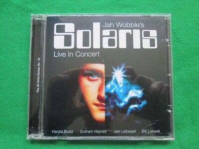 JAH WOBBLE - SOLARIS - LIVE IN CONCERT - 30 HERTZ RECORDS - CD