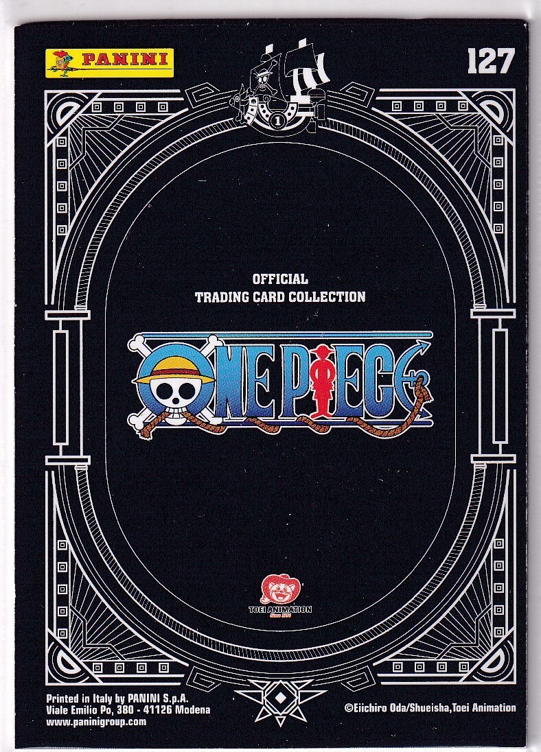 25枚限定 2018-19 Panini トニ・クロース Black Panini One Piece 25th Anniversary Karte Nr. 127 Shirahoshi Rainbow