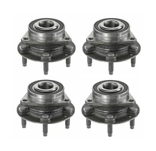 Moog Front & Rear Wheel Bearing and Hub Assembly Kit For Buick Envision AWD FWD