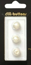 Dill Buttons ~ (0002) - 3/8" - 3 ct