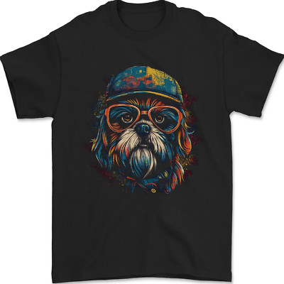 A Cool Shih Tzu Hund Herren Maglietta 100% Baumwolle