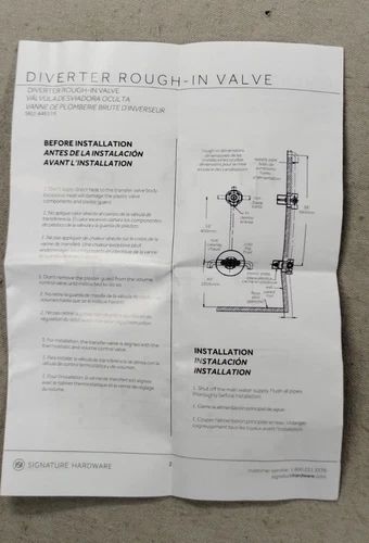 Signature Hardware SH6103 3/4” 6 Way Transfer Valve - Picture 6 of 7