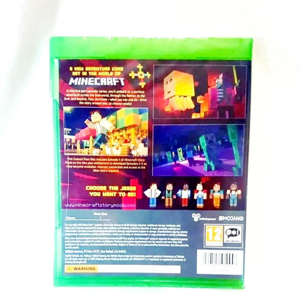 Minecraft: Story Mode | Xbox One | Games | Collection | (NEW) | (SEALED) - Image 4 of 4