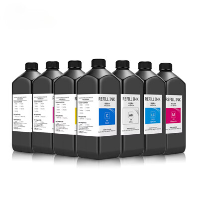 Gold UV LED Bestjet Para Ink Tinta Tintas for Epson DX5 DX7 XP600 TX800 L1440