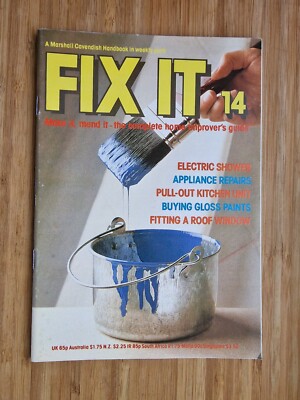 FIX IT magazine - Issue 14 / Electric shower / 1983