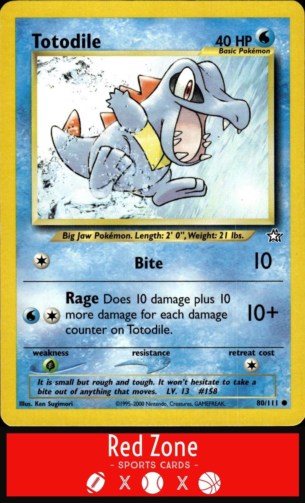 Neo Genesis - #080/111 Totodile (80) NM.