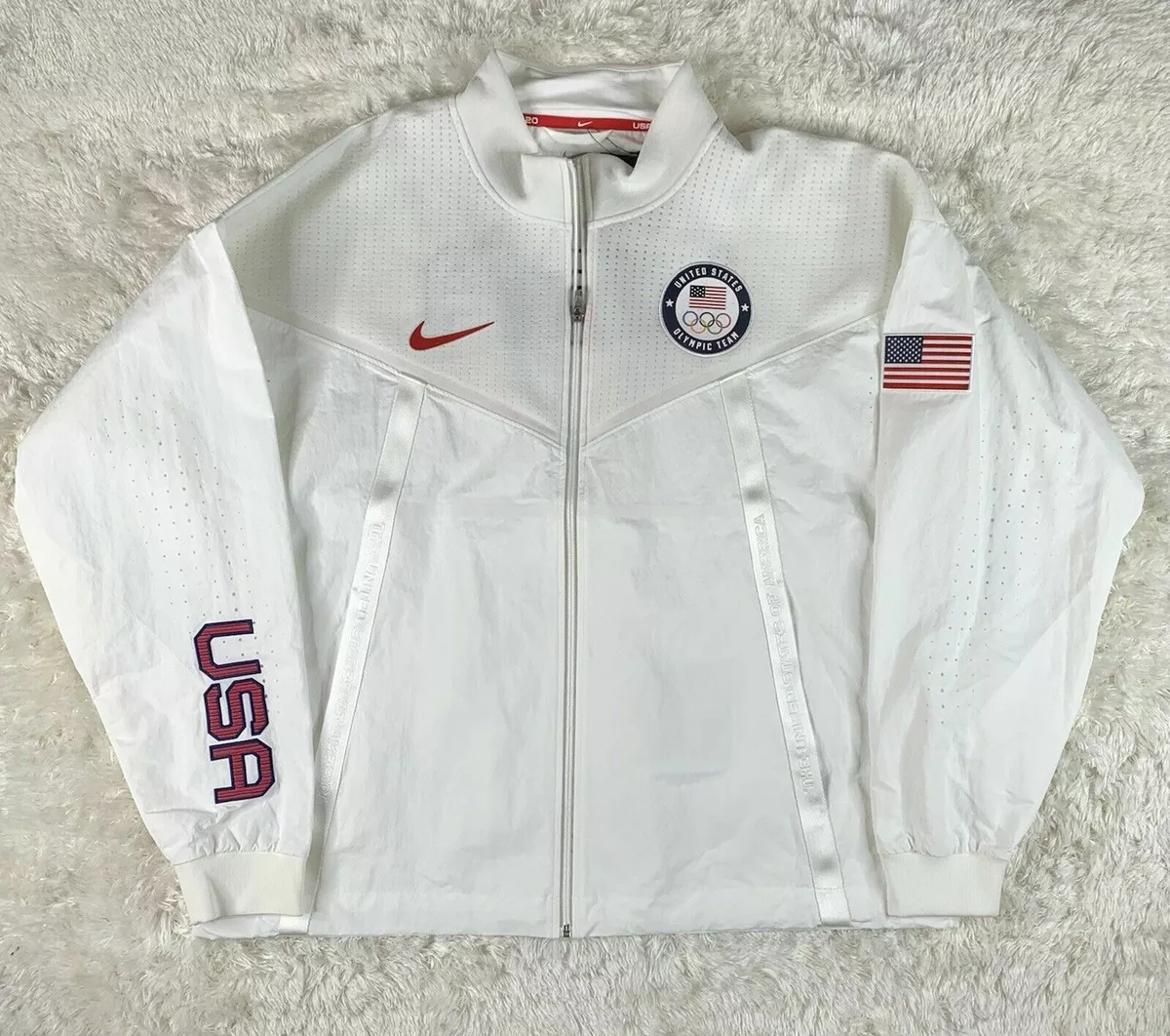 $450 Nike Team USA Olympic Tokyo Stand Jacket Men Medium M | eBay