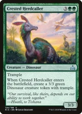 MTG Magic the Gathering Crested Herdcaller (126/219) Rivals of Ixalan LP