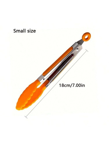 Mini Pinze da Cucina 7 Pollici Resistenti al Calore Punte in Nylon per Cucinare Servizio - Foto 19 di 23