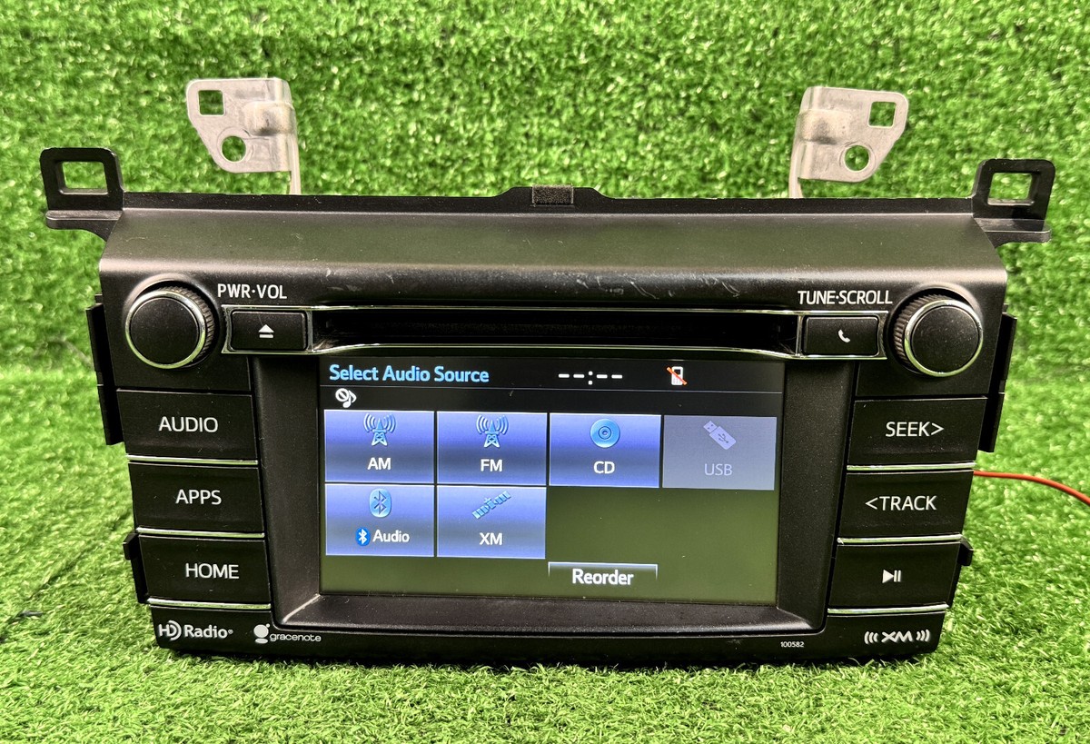 Toyota Rav4 13-18 HD radio Gracenote Navigation Screen 86140-0R180