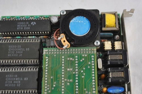 Used Everex 2400 Baud Data Fax Modem 8 Bit PCI Model EV-940 Circuit Board B25 - Picture 3 of 12