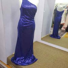 Faviana blue Sequin formal Dress S10638