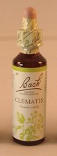 Bach Flower Remedies, Clematis 20ml. BBE 02/2030
