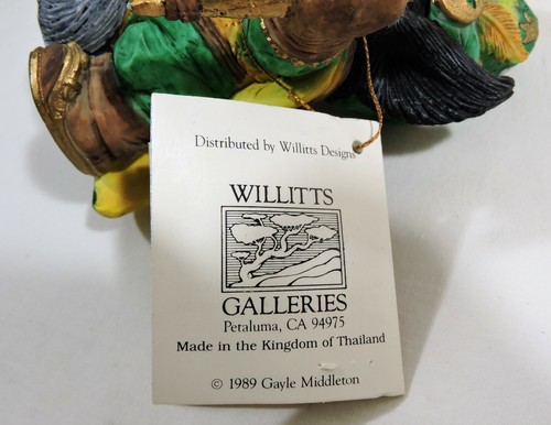 1989 Legend of Catlantis: Sattarn the Archer Wizard Cat Figurine Sagittarius5626 - Picture 8 of 9