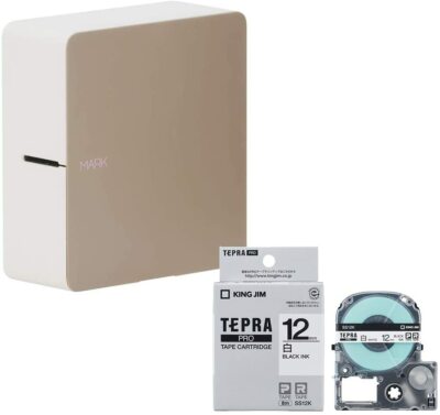 【美品】TEPRA SR-MK1 ベージュ TEPRA PRO SR-MK1 ベージュ KING JIM TEPRA PRO SR-MK1 Beige Label