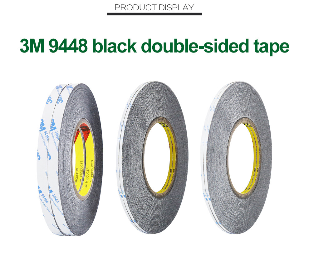 3M 9448A EXTREMLY STRONG DOUBLE SIDED TAPE, 1~10MM x 50M, FOR 