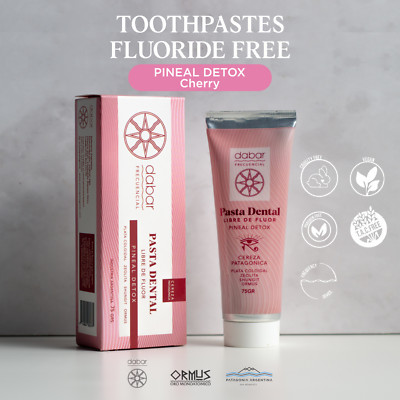 TOOHPASTES FLUORIDE FREE-PINEAL DETOX W ORMUS,ZEOLITE,GOLD EXTRACT,SHUNGITE
