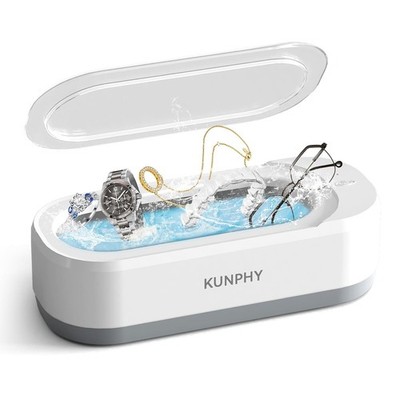Ultraschallreiniger 350ml 46 KHz Brillenreiniger Schmuck Uhr Reinigung digital