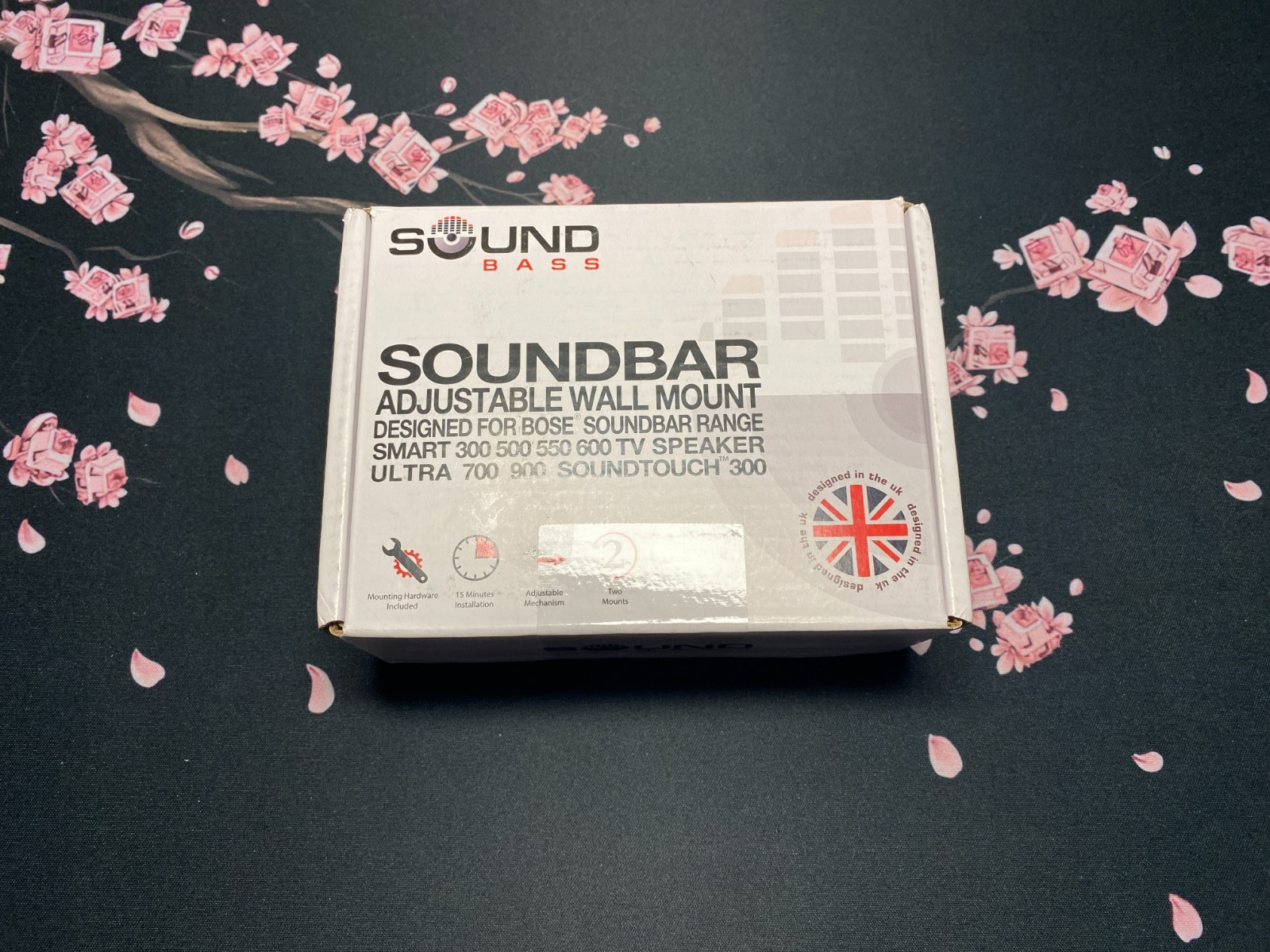 Sound Bass Wall Mount for Bose Smart Soundbar 300 500 700 900 Ultra NEW Open Box