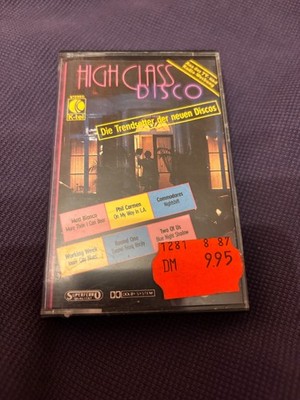 HIGH CLASS DISCO K-TEL AUS TV WERBUNG  MC KASSETTE