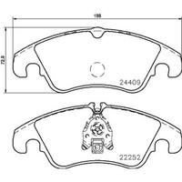 Brembo BremsbeläGe Bremsbelegsatz Vorne FüR Audi A6 Avant Q5