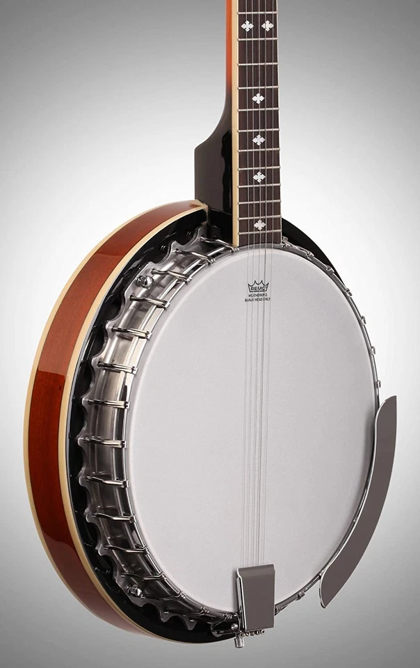 Stagg Left Hand 5-String Bluegrass Banjo Deluxe - Image 3 of 4