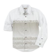 Calvin Klein Big Kid Boys Logo Shirt Size M 10/12
