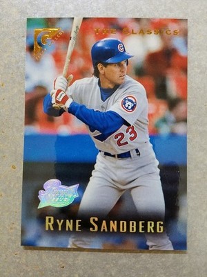 Ryne Sandberg 1996 Topps Gallery The Classics Player Private Issue No Number