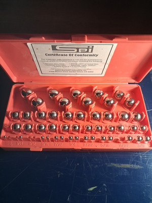 Swiss Precision Instruments- Gage Ball Set. Metrology Grade